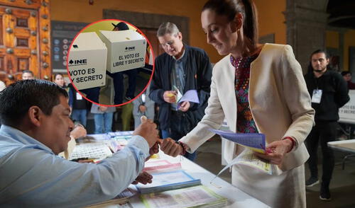Claudia Sheinbaum celebra las Elecciones Judiciales a pesar de contar con baja participación ciudadana.