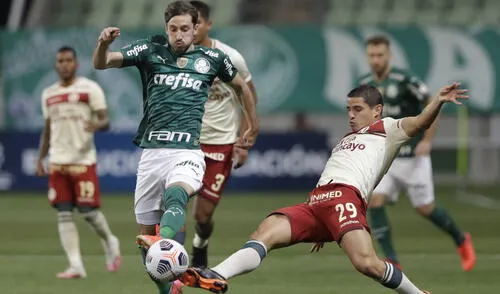 Palmeiras goleó 6-0 a Universitario en Brasil por la Copa Libertadores 2021. Foto: ESPN Palmeiras goleó 6-0 a Universitario en Brasil por la Copa Libertadores 2021
