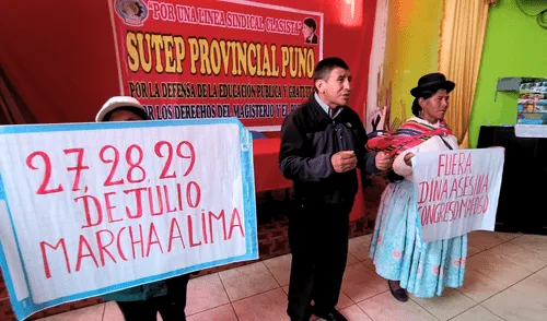 Organizaciones del sur del país se movilizarán en Fiestas Patrias. Foto: Liubomir Fernández/ La República