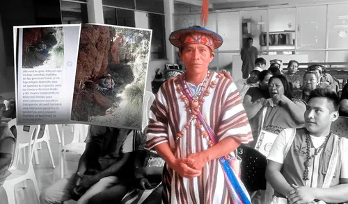 Javier Jaime Abel Cruz, el dirigente yanesha fue hallado en Huancayo y será investigado por el delito contra la administración de justicia. Foto: Difusión