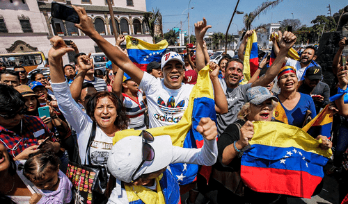 El estudio, efectuado entre el 25 y el 30 de enero de 2025, reveló que el 26% de los encuestados eligió a España como su país de destino. Foto: PUCP. No está en Sudamérica: este es el país "preferido" para emigrar por los venezolanos en 2025, según consultora