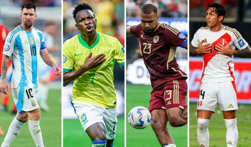 Solo restan 4 fechas para el final de las eliminatorias sudamericanas al Mundial 2026. Foto: composición de LR/AFP