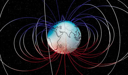 La Agencia Espacial Europea mapeó los cambios del campo magnético de la Tierra y la compiló en un único sonido. Foto: ESA La Agencia Espacial Europea mapeó los cambios del campo magnético de la Tierra y la compiló en un único sonido.