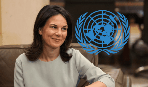 Annalena Baerbock, exministra de Asuntos Exteriores, fue elegida para presidir la Asamblea General de la ONU. Foto: AFP Annalena Baerbock, exministra de Asuntos Exteriores, fue elegida para presidir la Asamblea General de la ONU. Foto: AFP