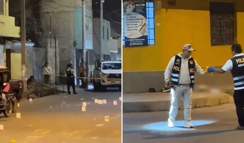 Balacera en Huaral deja dos fallecidos y un herido. Foto: Composición LR Balacera en Huaral deja dos fallecidos y un herido.