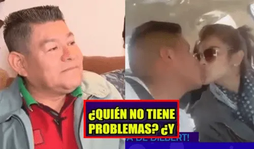 Dilbert Aguilar lleva 12 años de relación con su esposa Jazmin Gutarra.