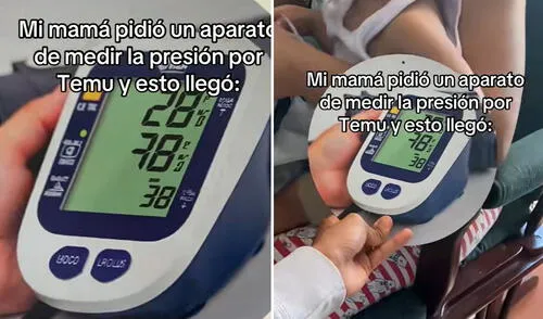 Mujer pidió tensiómetro en Temu y lo que llegó desató divertidas reacciones: “Faltó comprensión lectora”