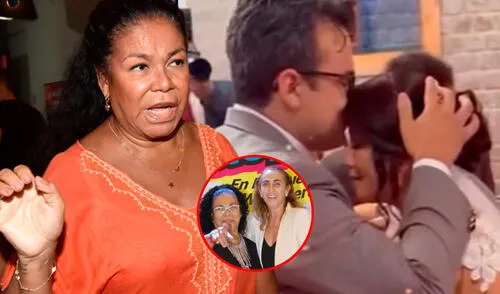 Eva Ayllón no fue a la boda de su hijo