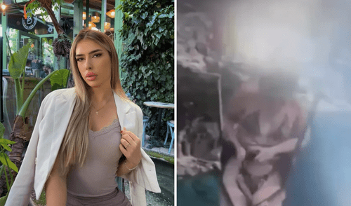 La influencer serbia murió tras caer desde 50 metros durante un vuelo en parapente en Budva, Montenegro. Foto: composición LR/Captura La influencer serbia murió tras caer desde 50 metros durante un vuelo en parapente en Budva, Montenegro.