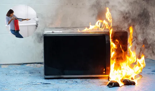 Durante el invierno los riesgos de incendios en el hogar aumentan. Foto: Composición LR