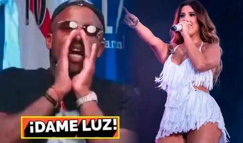 Yahaira Plasencia pidió a su asistente un poco de luz y utilizó la frase registrada por Jefferson Farfán.