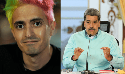 Michelo apoya a Maduro. Foto: Composición LR/ Archivo GLR/ TN