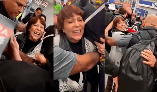 Alejandra Guzmán se emociona con caluroso recibimiento en el nuevo aeropuerto Jorge Chávez