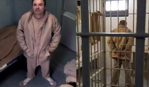 "El Chapo" cumple su condena en la cárcel más segura de Estados Unidos.
