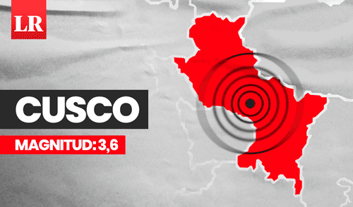 Sismo de magnitud 3,6 sacude Cusco Sismo en Cusco