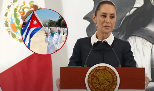 Claudia Sheinbaum negó que exista trabajo forzado a médicos cubanos. Claudia Sheinbaum negó que exista trabajo forzado a médicos cubanos.