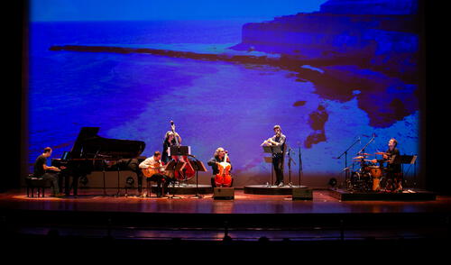 Rafael Delgado Sexteto. Imagen: Difusión. Rafael Delgado Sexteto. Imagen: Difusión.