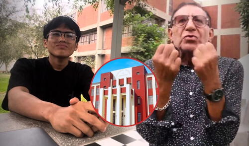Ingresó a la UNAC, PUCP y UNMSM, pero el profesor "más difícil" de la UNI lo jaló: "Se me presentaron problemas". Foto: composición LR/Robinamado/LucianoMilla/UNI. UNI | Universidad nacional de ingeniería | Lindher Napoleón Cardenas Sánchez | Manuel Espinoza