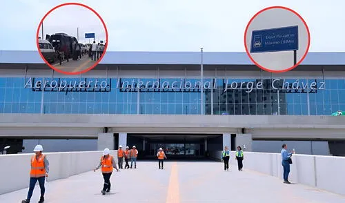 El Jorge Chávez impondrá sanciones a taxistas que incumplan nueva medida. Foto: Composición LR/CDN/Captura de pantalla de X