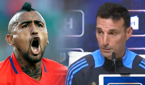 Lionel Scaloni 'enfría' a Arturo Vidal y le responde tras menospreciar a Argentina