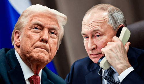 Donald Trump asegura que la conversación telefónica con Putin se extendió por una hora y quince minutos.