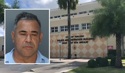 Sergio Velázquez, exjefe de la Policía de Hialeah, fue arrestado el 2 de junio de 2025.
