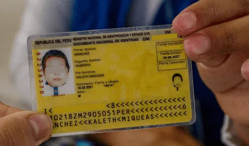 Trámite para obtener el duplicado del DNI amarillo debe realizarse de manera presencial, en las oficinas de Reniec.