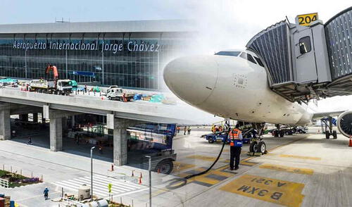 Nuevo Aeropuerto Jorge Chávez inició operaciones el domingo 1 de junio. Foto: composición LR/Andina nuevo aeropuerto jorge chávez