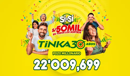 Resultado de La Tinka 4 de junio. Foto: La Tinka