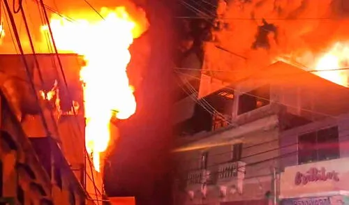 incendio en Arequipa