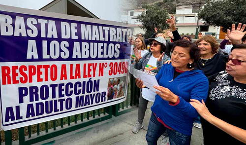 adultos mayores reclaman local del CIAM