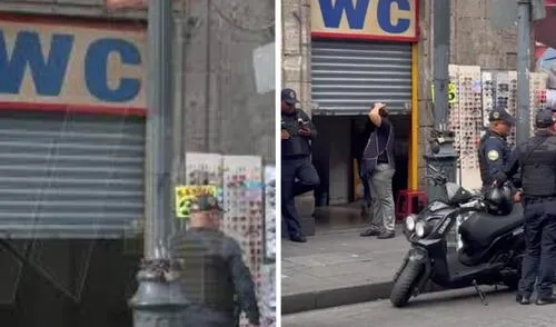 Mujer es hallada muerta en baño público en el Centro Histórico en CDMX