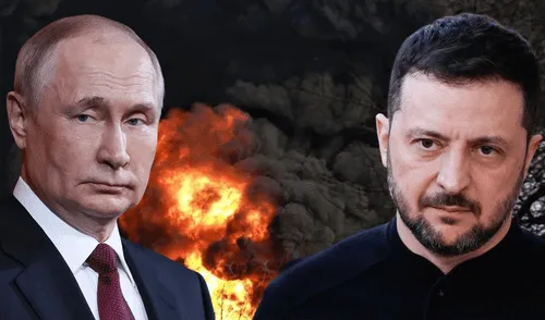 Rusia lanza ataque a Ucrania tras la Operación Telaraña: ofensiva se realizó con drones y misiles sobre Kiev.