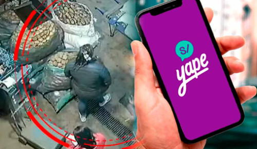 Estafan con falso yape a comerciantes