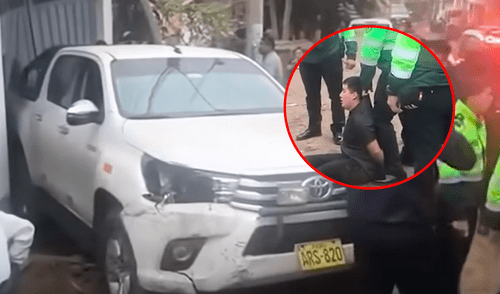 Uno de los implicados fue capturado, mientras el segundo se dio a la fuga tras la intervención policial. Foto: Composición LR