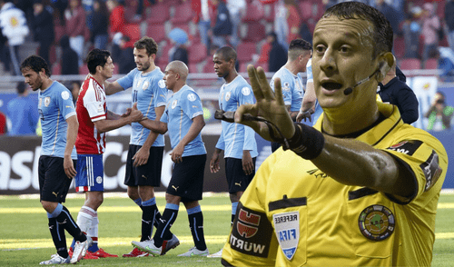 Darío Herrera, arbitro argentino, dirigirá el encuentro entre Uruguay y Paraguay. Foto: Composición LR/ Archivo GLR Darío Herrera, arbitro argentino, dirigirá el encuentro entre Uruguay y Paraguay. Foto: Composición LR/ Archivo GLR