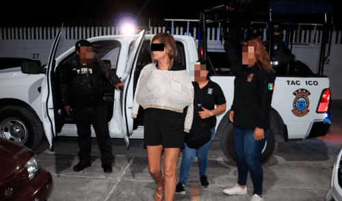 La mujer brasileña fue detenida por trata de personas en Ciudad de México. Operaba una red de explotación sexual en Playa del Carmen.
