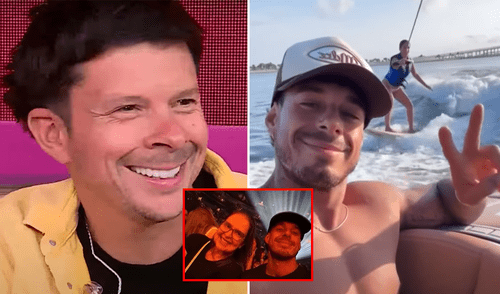 Mario Hart afirma que Hugo García tendría algo con Isabella Ladera. Foto: Composición LR/captura América TV