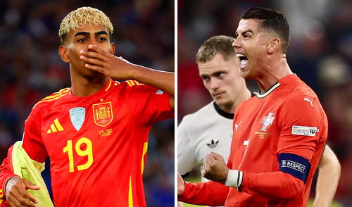 España y Portugal jugarán en el Allianz Arena. Foto: composición LR/X España y Portugal se enfrentarán por la gran final de la UEFA Nations League
