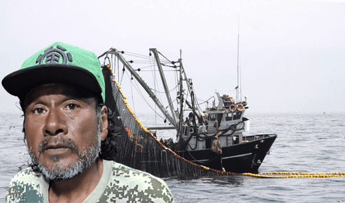 Máximo Napa estuvo más de 90 días a la deriva y sobrevivió bebiendo agua de lluvia y comiendo cucarachas. Foto: Composición LR/ Portal Morski/ Andina El pescador peruano que naufragó en medio del mar por 95 días y comió cucarachas para sobrevivir: la sorprendente historia de Máximo Napa