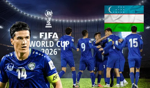 Uzbekistán logró asegurar su clasificación al Mundial 2026 tras un empate. Foto: Composición LR/ AFP Uzbekistán logró asegurar su clasificación al Mundial 2026 tras un empate. Foto: Composición LR/ AFP