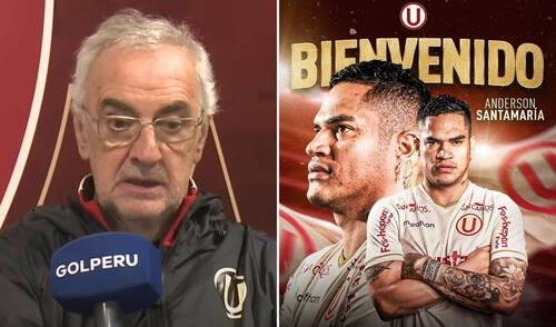 Anderson Santamaría llega a la 'U' tras su paso por Santos Laguna. Foto: composición LR/captura de GOLPERU/Universitario Anderson Santamaría llega a la 'U' tras su paso por Santos Laguna