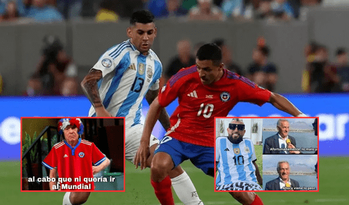 Los mejores memes de la derrota de Chile ante Argentina por las Eliminatorias Sudamericanas