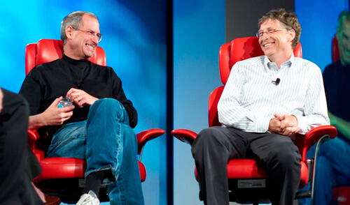 Pocos recuerdan que Microsoft salvó a Apple de la bancarrota. Foto: El Mundo