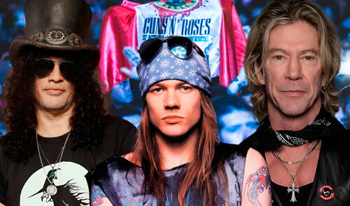 Estrellas de Guns N’ Roses regresan a Perú