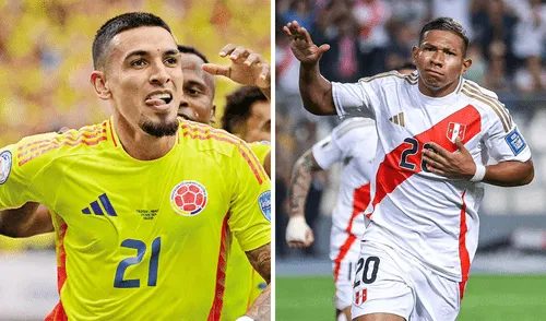 Alineaciones Perú contra Colombia por la fecha 15 de las Eliminatorias Sudamericanas 2026