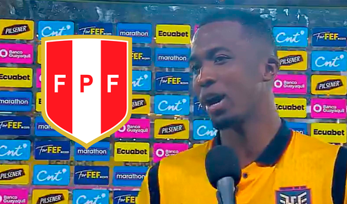 Willian Pacho dejó dura advertencia a la selección peruana tras empatar contra Brasil