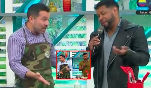 Giacomo Bocchio regresa a la TV tras su salida de 'El gran chef famosos'. Foto: Composición LR/América TV Giacomo Bocchio regresa a la TV tras su salida de 'El gran chef famosos'.