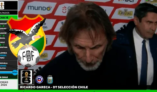 Ricardo Gareca y su desesperanzadora respuesta sobre ganarle a Bolivia
