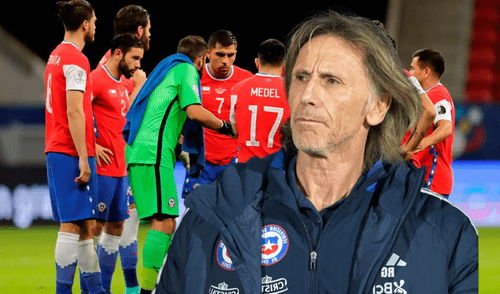 Ricardo Gareca podría dejar de ser DT de la selección chilena. Foto: Composición LR/ Archivo GLR/ EFE